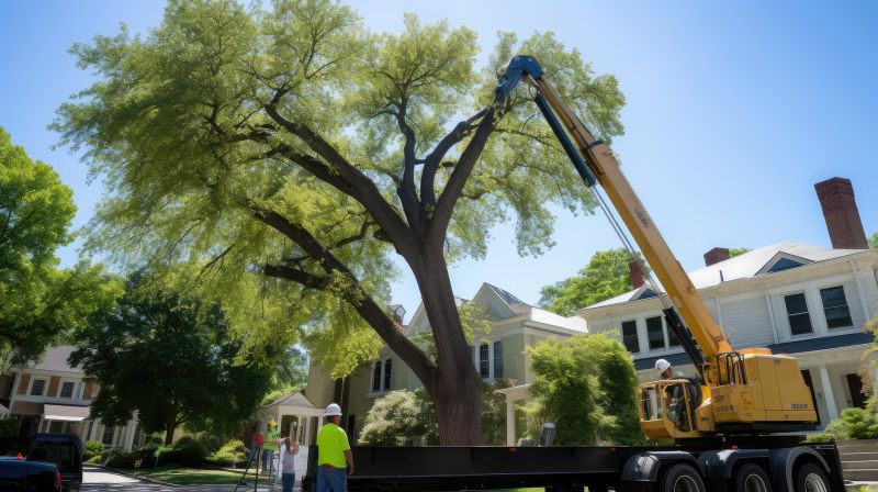 Mulberry Tree Removal detail